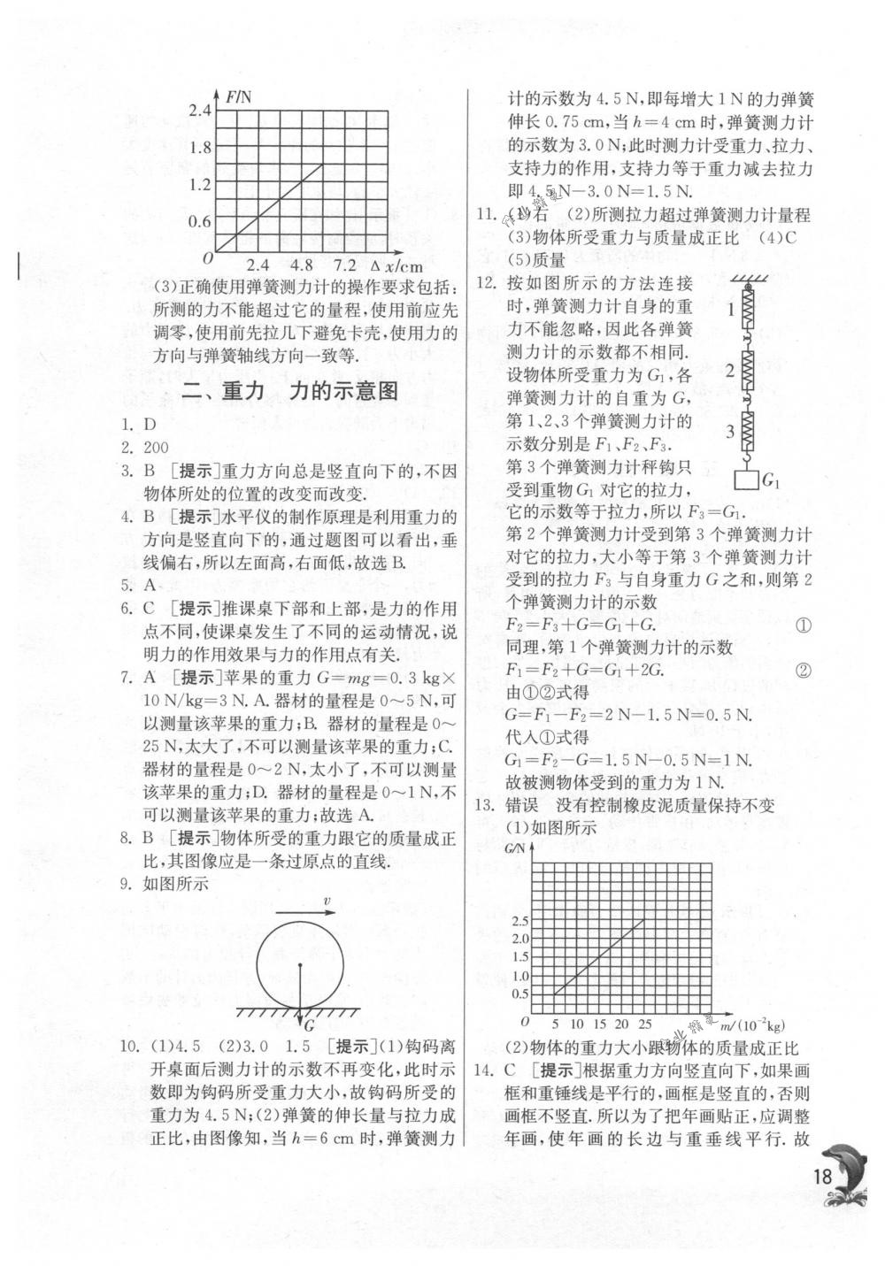 2018年實驗班提優(yōu)訓(xùn)練八年級物理下冊蘇科版 第18頁