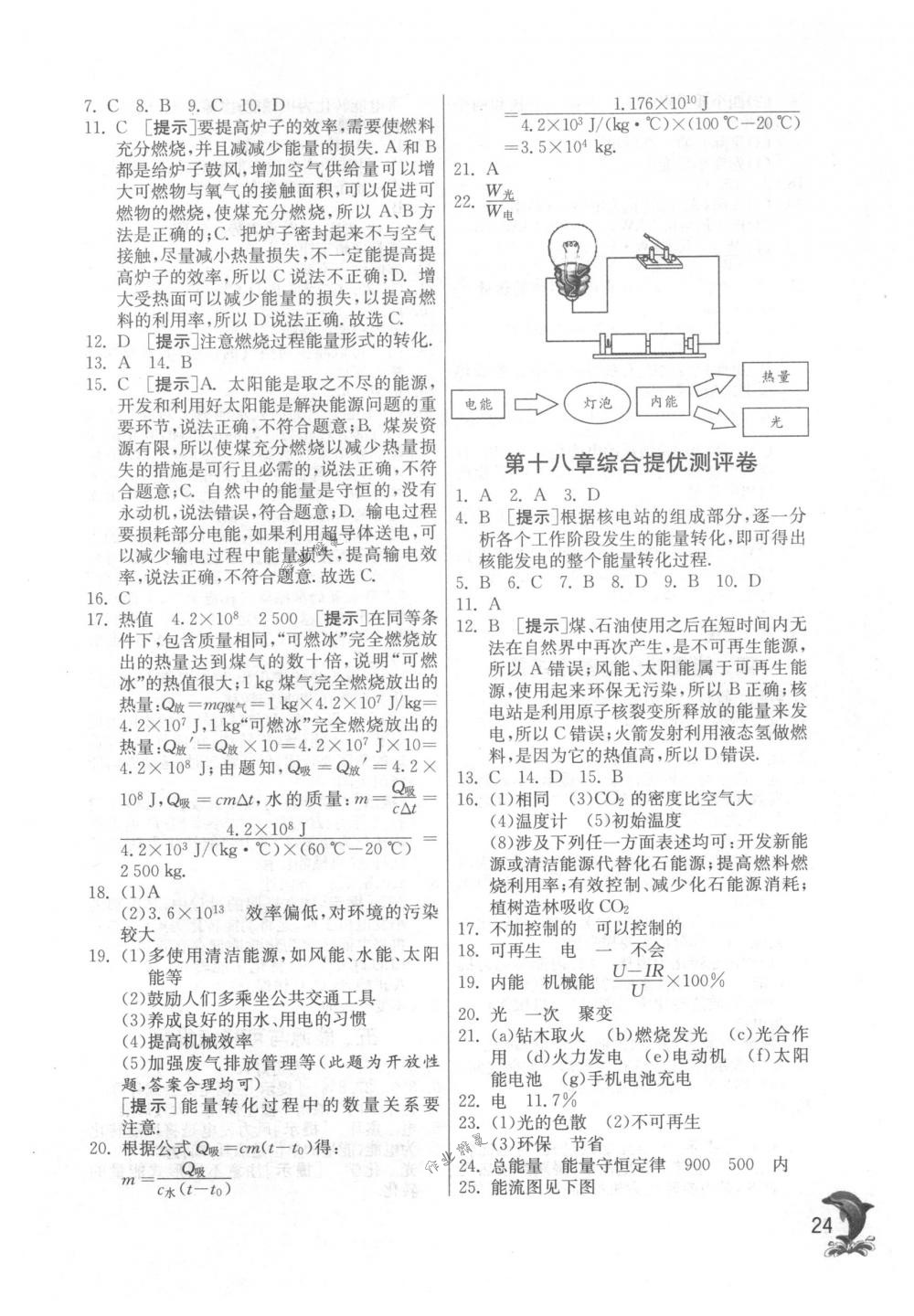 2018年實驗班提優(yōu)訓(xùn)練九年級物理下冊蘇科版 第24頁