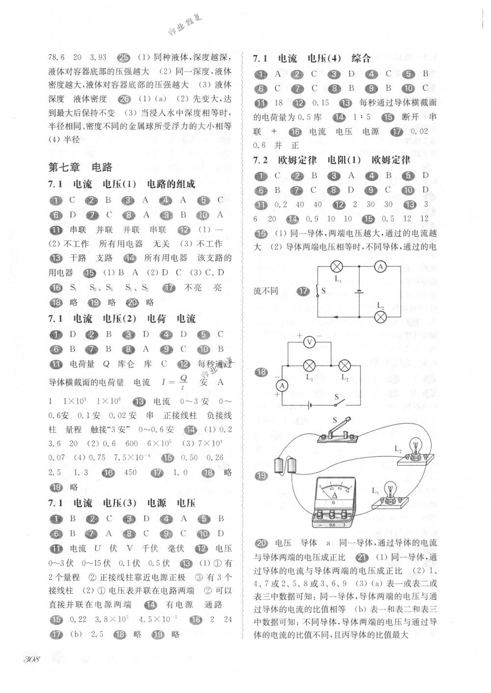 2018年华东师大版一课一练九年级物理全一册华师大版 第13页