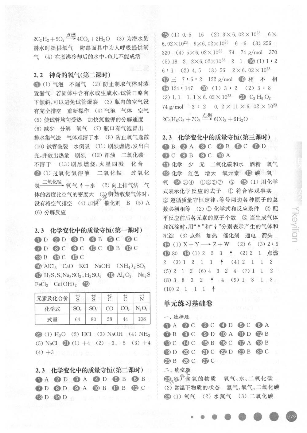 2018年華東師大版一課一練九年級化學(xué)全一冊下滬教版 第5頁