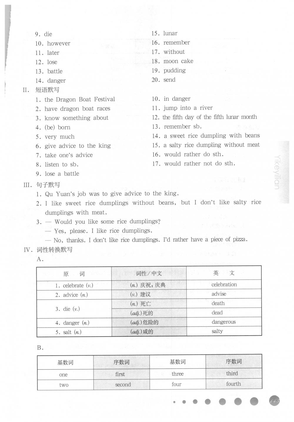 2018年華東師大版一課一練六年級(jí)英語(yǔ)下冊(cè)滬教牛津版周周練增強(qiáng)版 第11頁(yè)