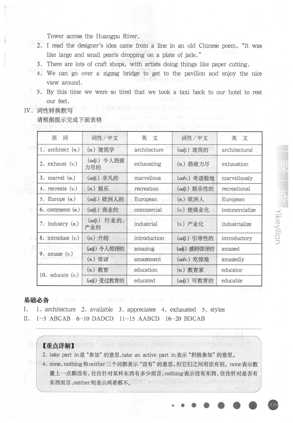 2018年华东师大版一课一练九年级英语下册沪教牛津版周周练增强版 第60页