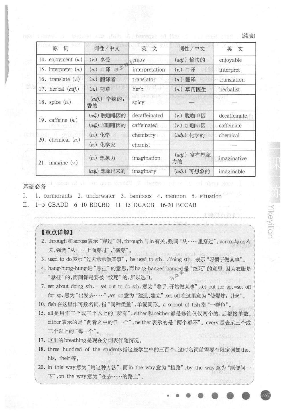 2018年华东师大版一课一练九年级英语下册沪教牛津版周周练增强版 第8页