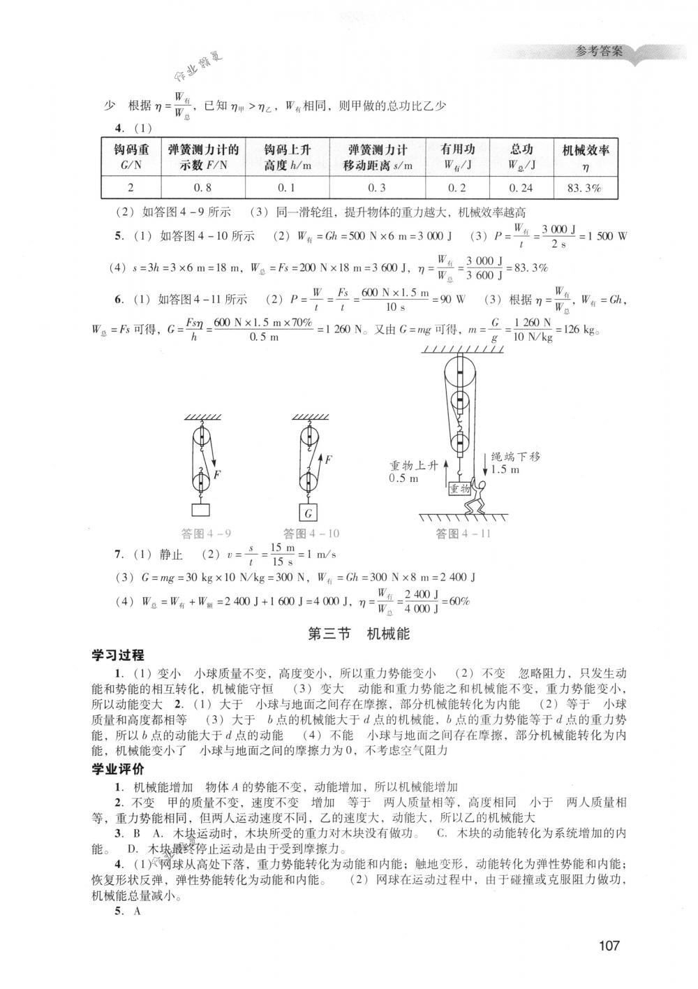 2018年陽光學(xué)業(yè)評(píng)價(jià)九年級(jí)物理下冊(cè)人教版 第9頁