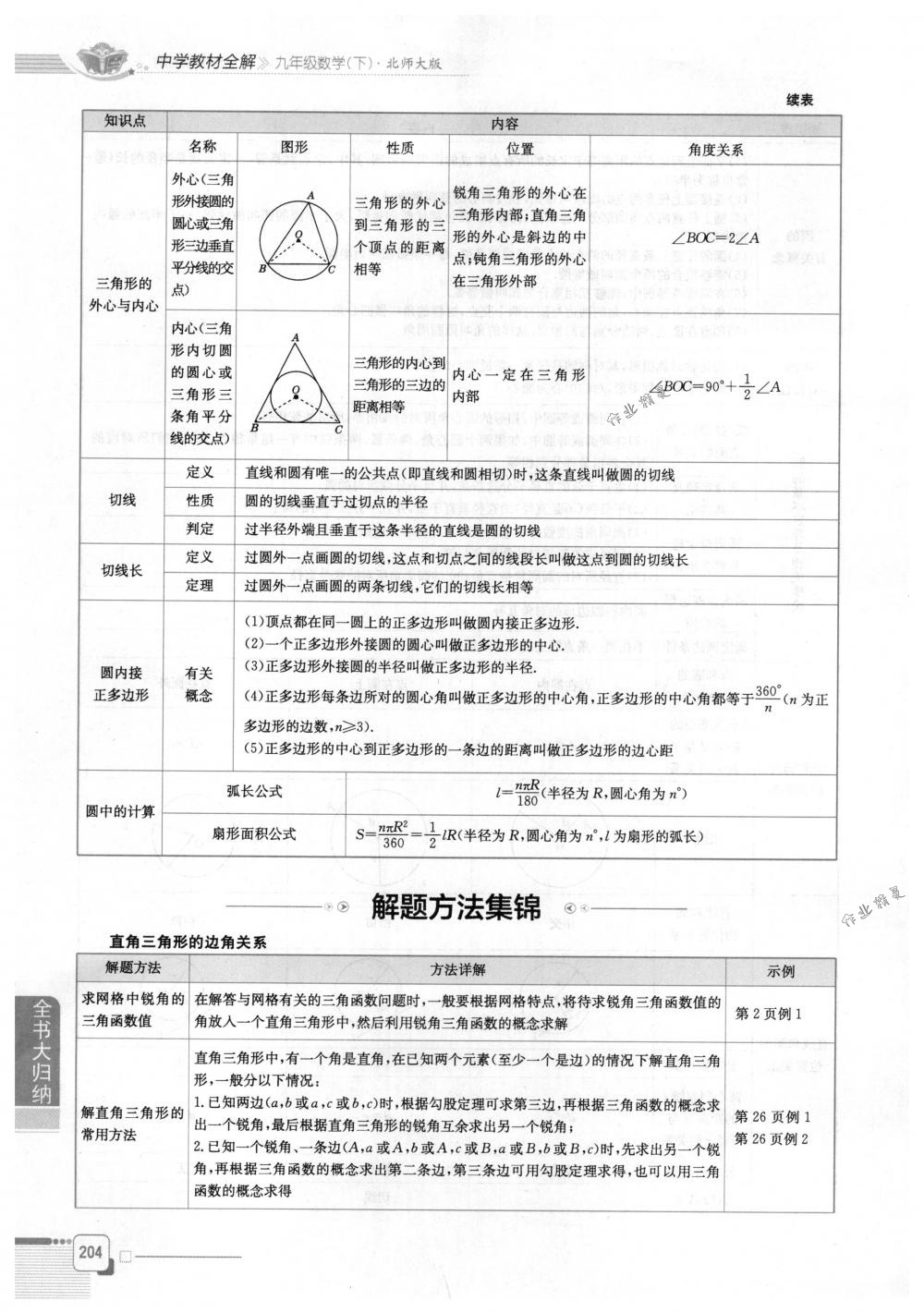 2018年教材全解九年級數(shù)學(xué)下冊北師大版 第11頁