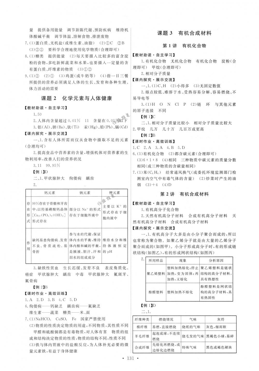 2018年能力培养与测试九年级化学下册人教版 第17页