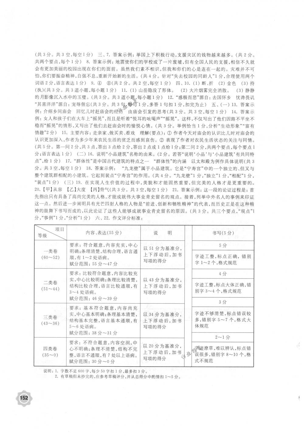 2018年學(xué)習(xí)與評價江蘇教育出版社九年級語文下冊蘇教版 第20頁