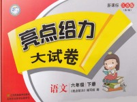 2018年亮點(diǎn)給力大試卷六年級(jí)語文下冊(cè)江蘇版