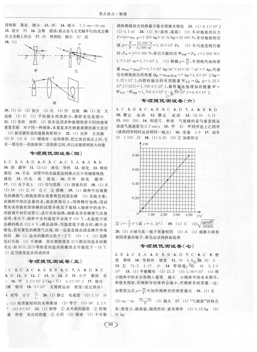 2018年亮點(diǎn)給力提優(yōu)課時(shí)作業(yè)本九年級物理下冊江蘇版 第8頁