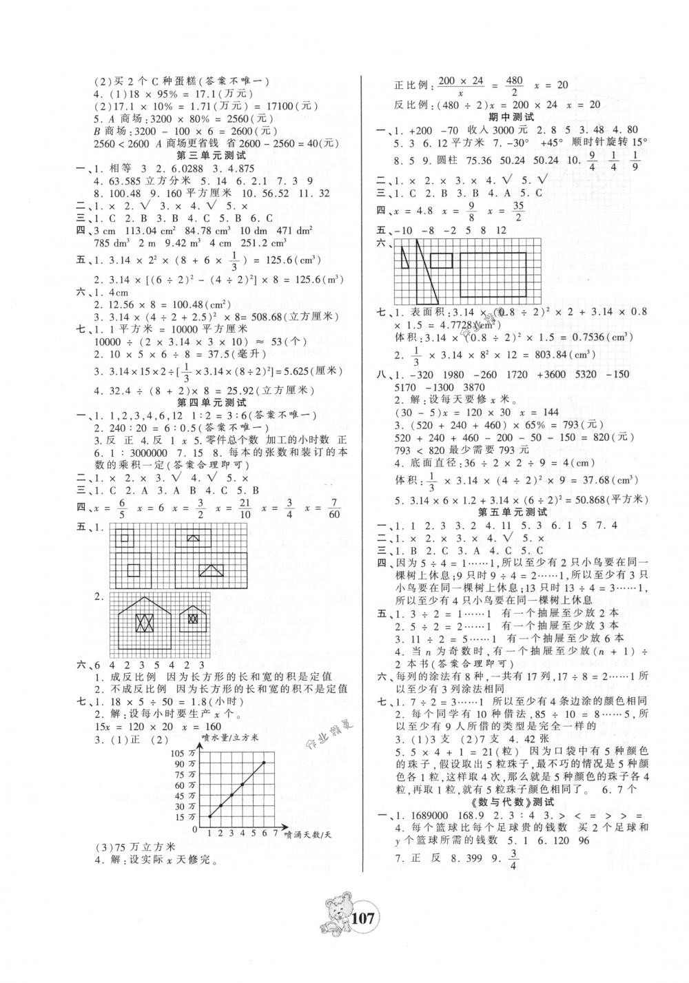 2018年創(chuàng)維新課堂六年級數(shù)學下冊人教版 第7頁