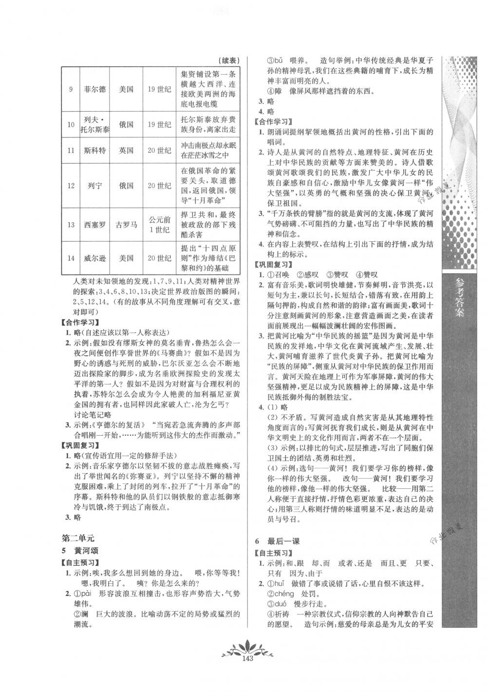 2018年新課程自主學(xué)習(xí)與測(cè)評(píng)七年級(jí)語(yǔ)文下冊(cè)人教版 第3頁(yè)