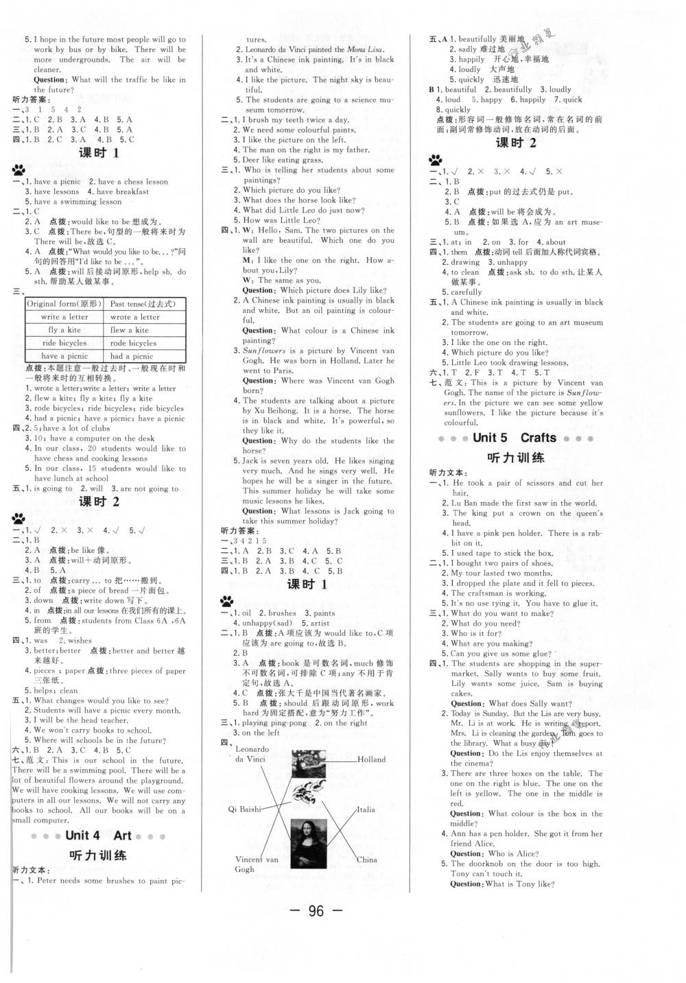 2018年综合应用创新题典中点六年级牛津英语下册沪教版三起 第4页