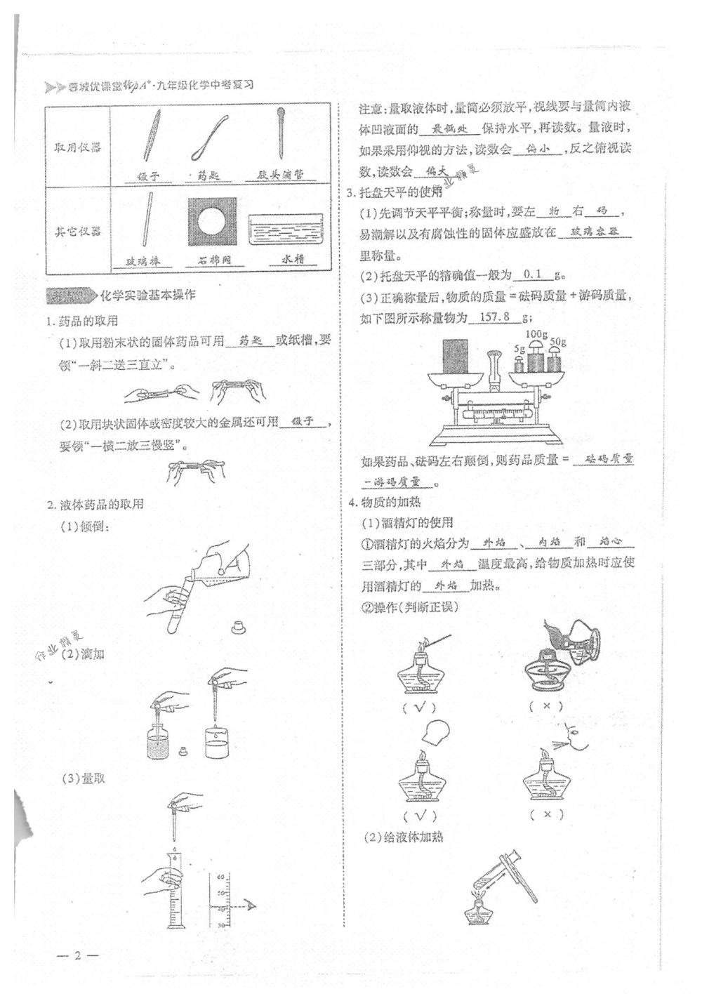 2018年蓉城优课堂给力A+九年级化学下册人教版 第2页