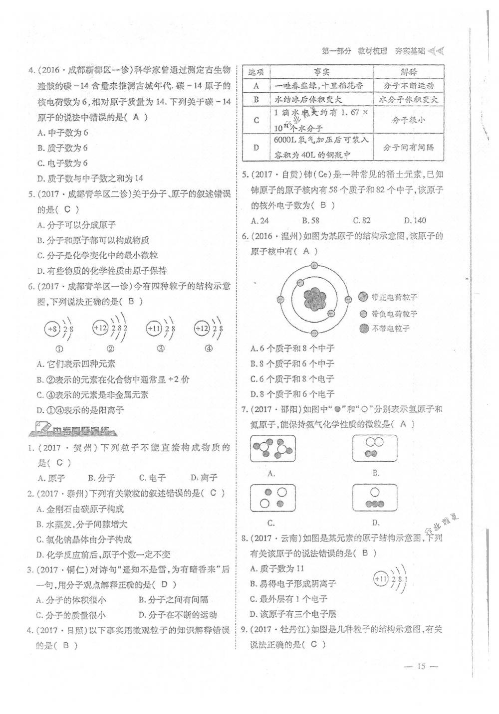 2018年蓉城优课堂给力A+九年级化学下册人教版 第15页