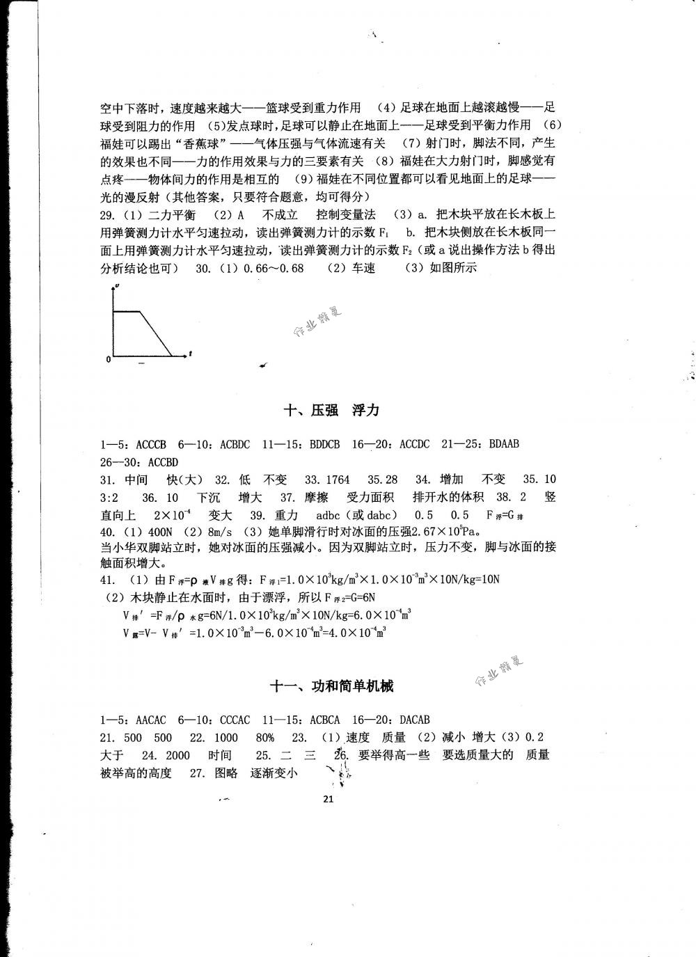 2018年全程助學(xué)與學(xué)習(xí)評(píng)估九年級(jí)科學(xué)下冊(cè)華師大版 第21頁(yè)