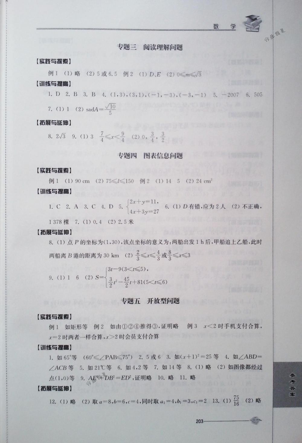 2018年初中复习与能力训练九年级数学全一册苏科版 第15页