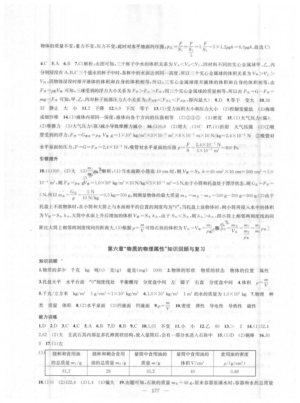 2018年金鑰匙1加1課時作業(yè)加目標(biāo)檢測八年級物理下冊國際江蘇版 第17頁