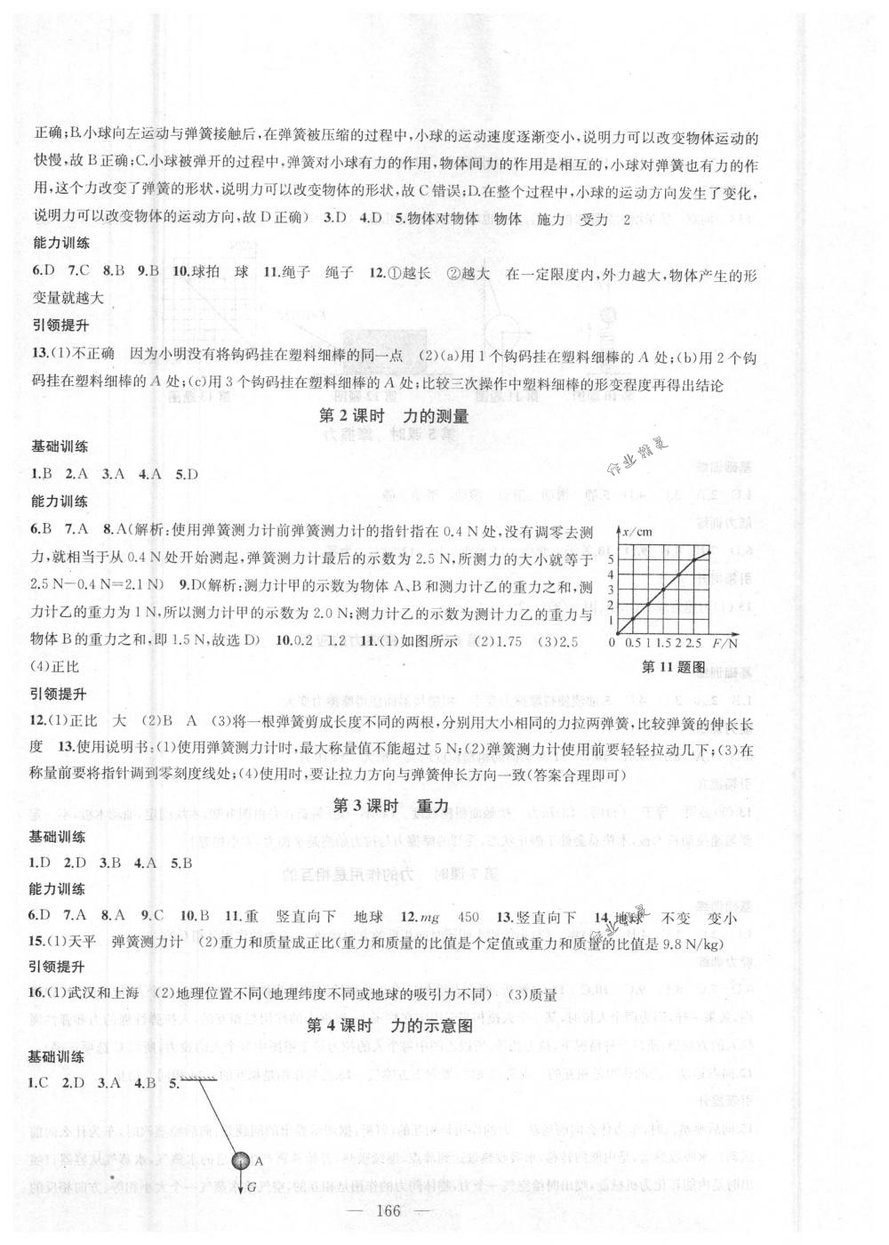 2018年金鑰匙1加1課時(shí)作業(yè)加目標(biāo)檢測(cè)八年級(jí)物理下冊(cè)國(guó)際江蘇版 第6頁