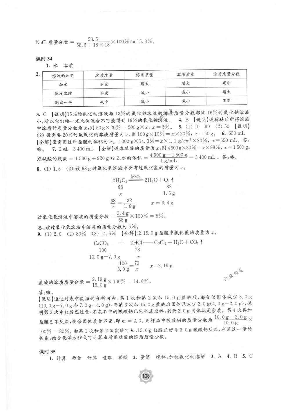 2018年學(xué)習(xí)與評價九年級化學(xué)下冊滬教版江蘇鳳凰教育出版社 第2頁