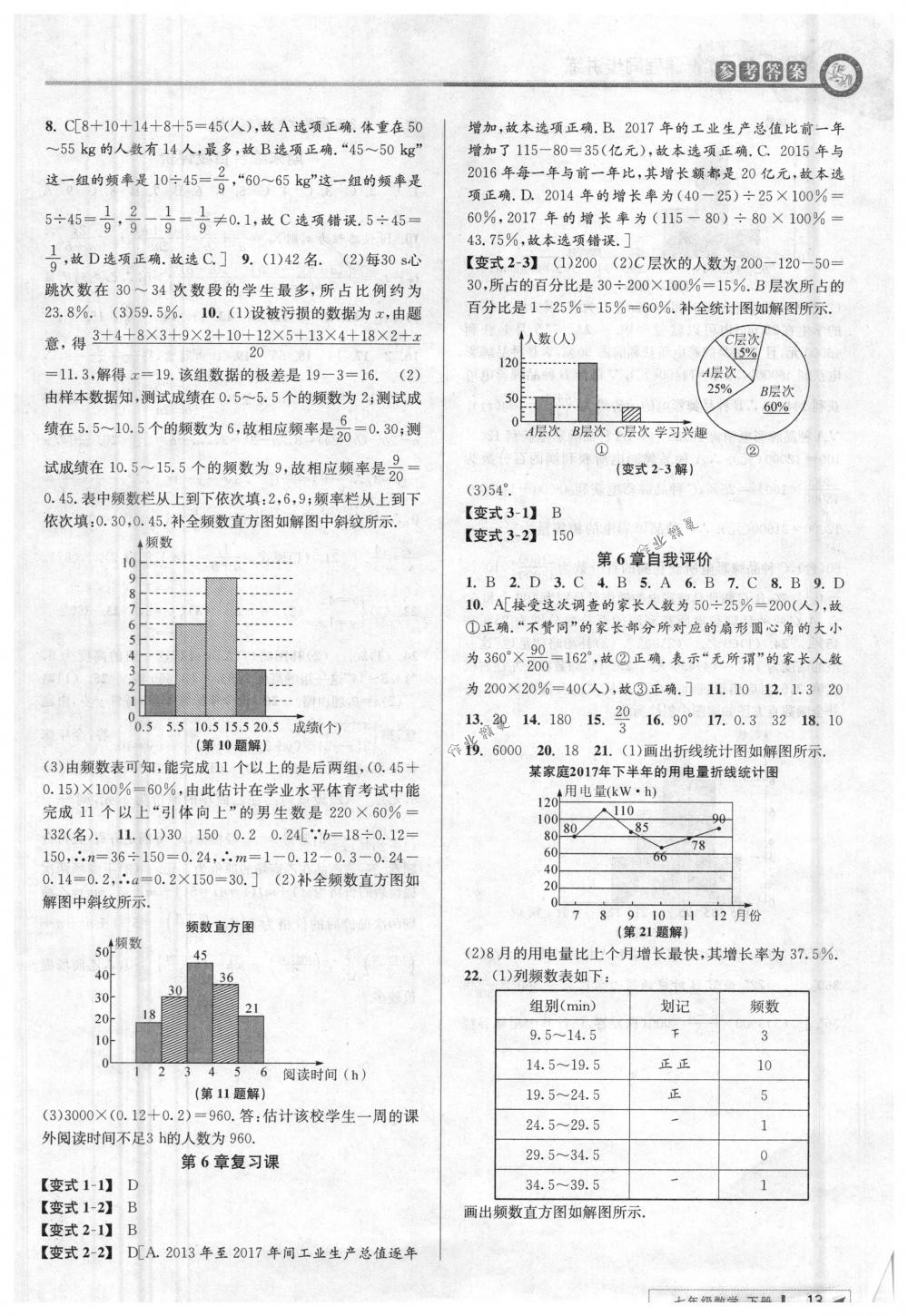 2018年教與學課程同步講練七年級數學下冊浙教版 第13頁