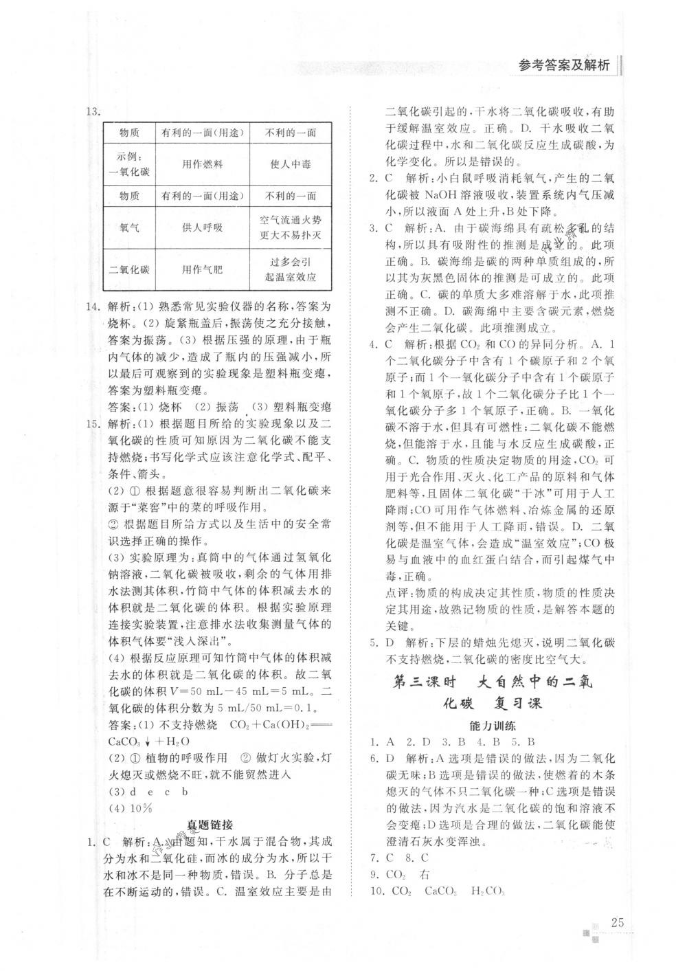 2018年化学能力训练八年级化学下册鲁教版五四制 第24页