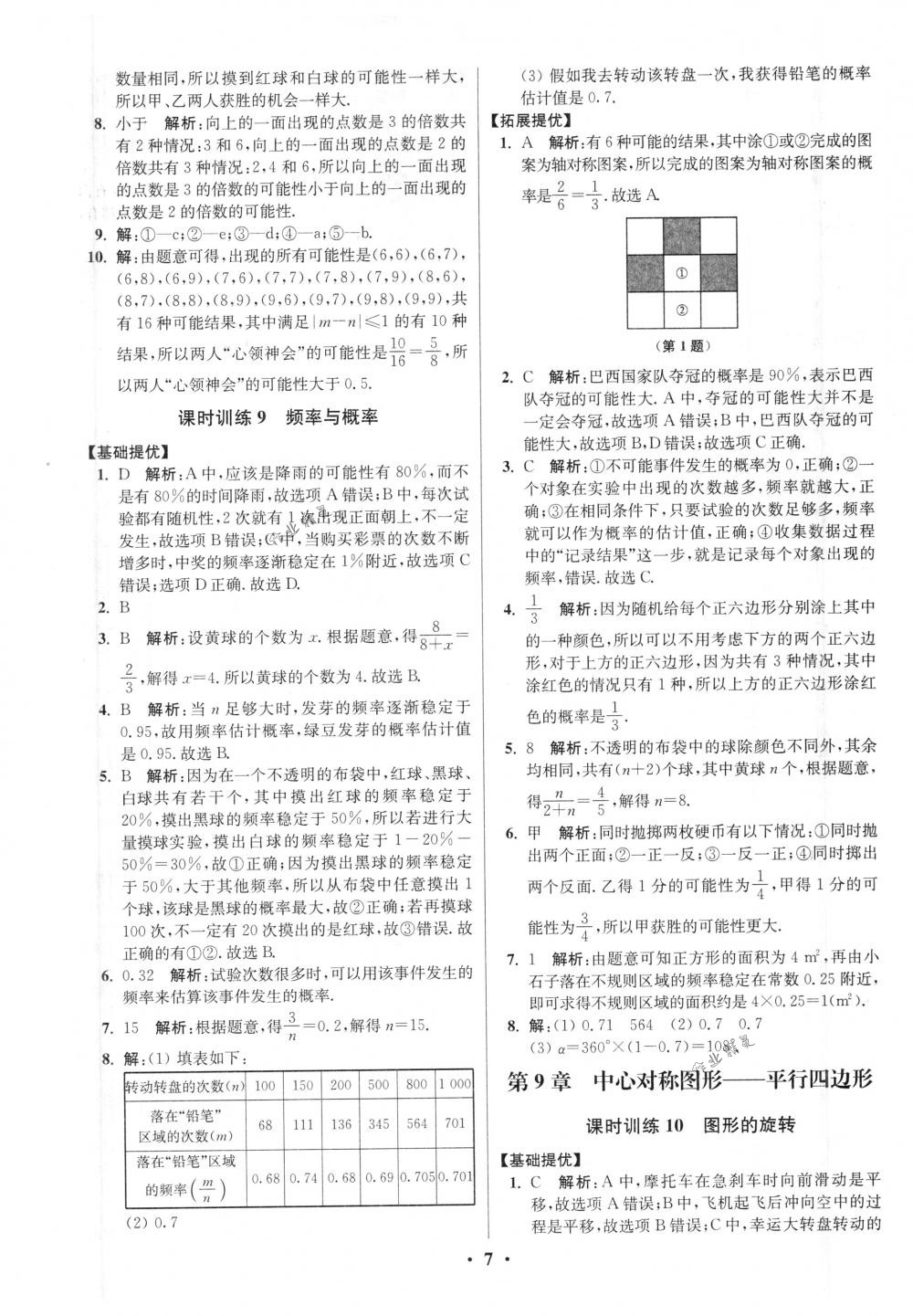 2018年初中數(shù)學(xué)小題狂做八年級(jí)下冊(cè)蘇科版提優(yōu)版 第7頁