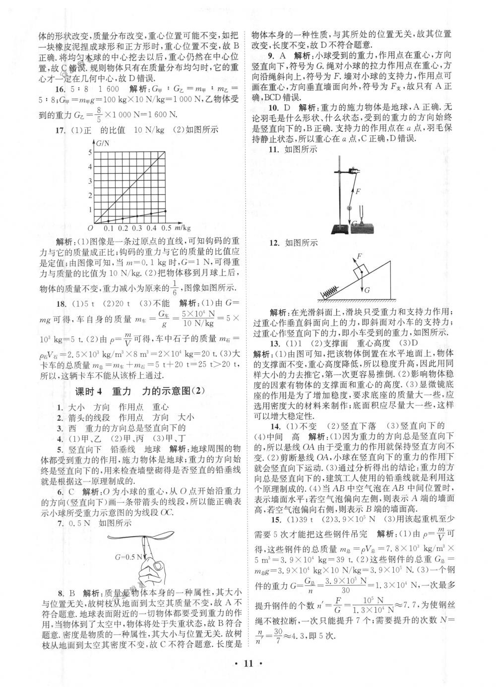 2018年初中物理小题狂做八年级下册苏科版提优版 第11页