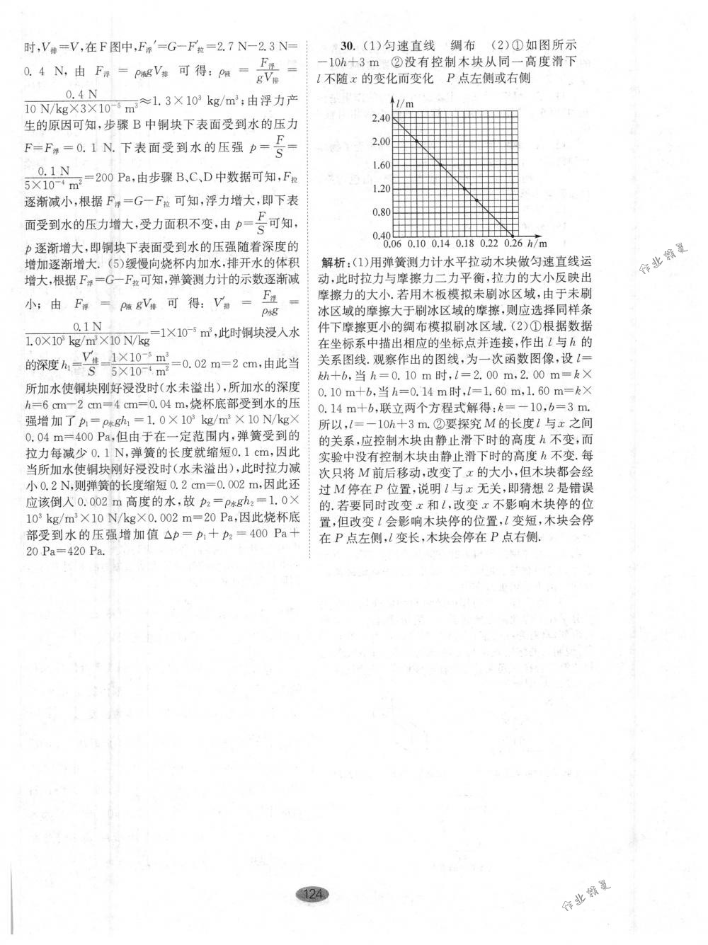 2018年初中物理小题狂做八年级下册苏科版提优版 第44页