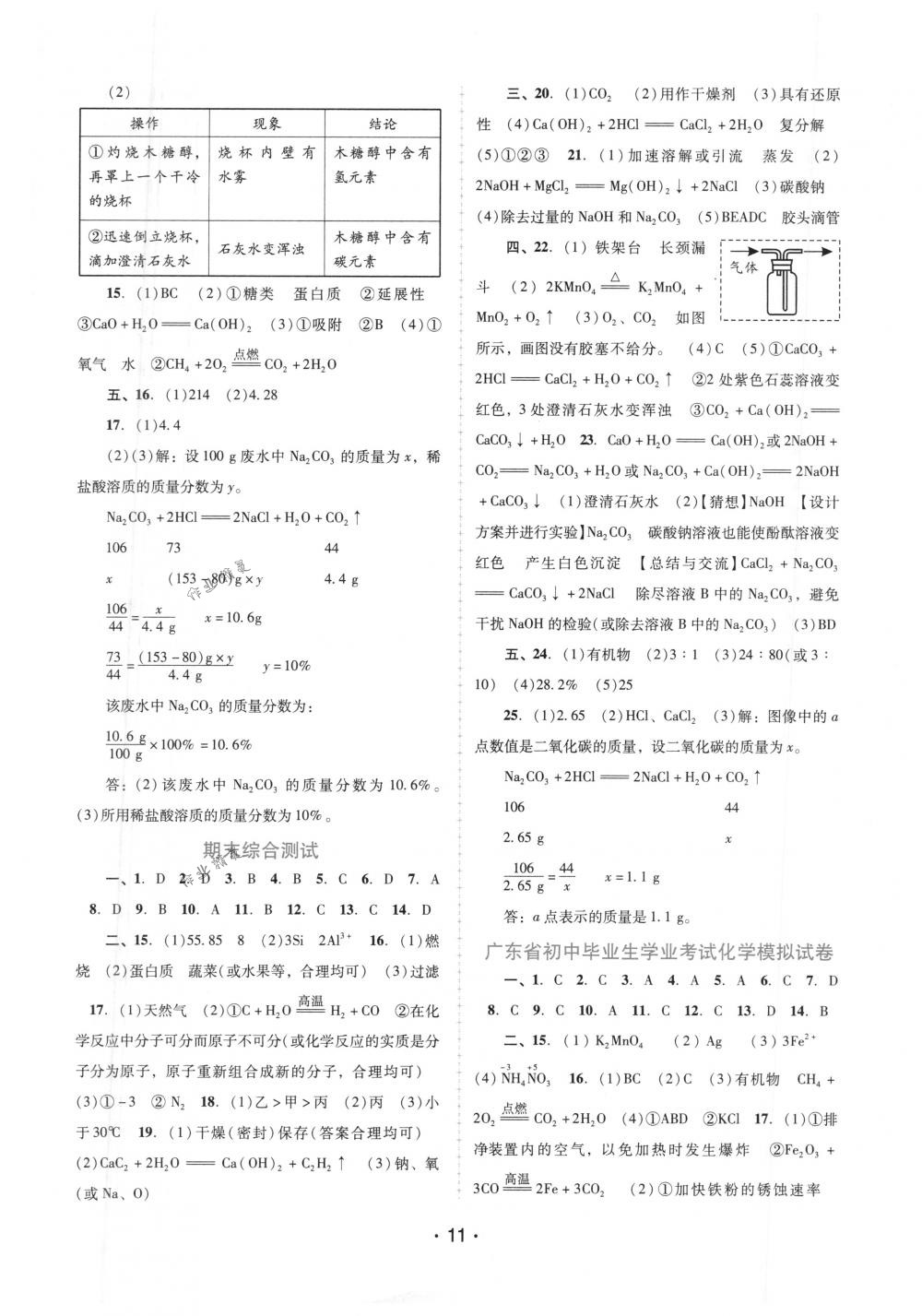 2018年自主與互動學習新課程學習輔導九年級化學下冊人教版 第11頁