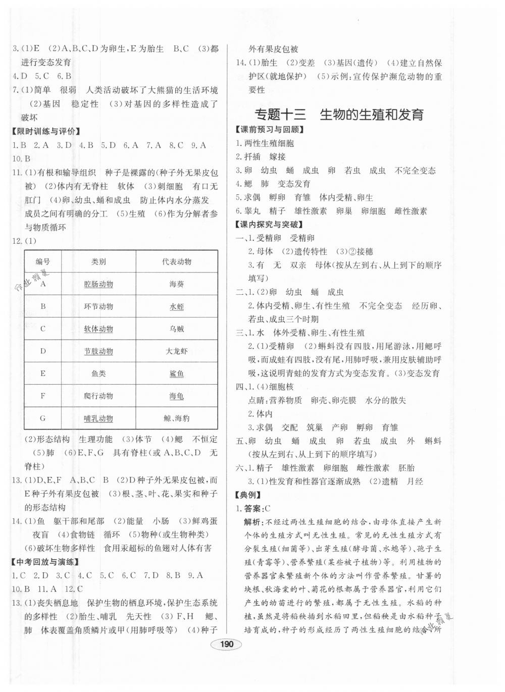 2018年中考档案九年级生物下册A版 第18页