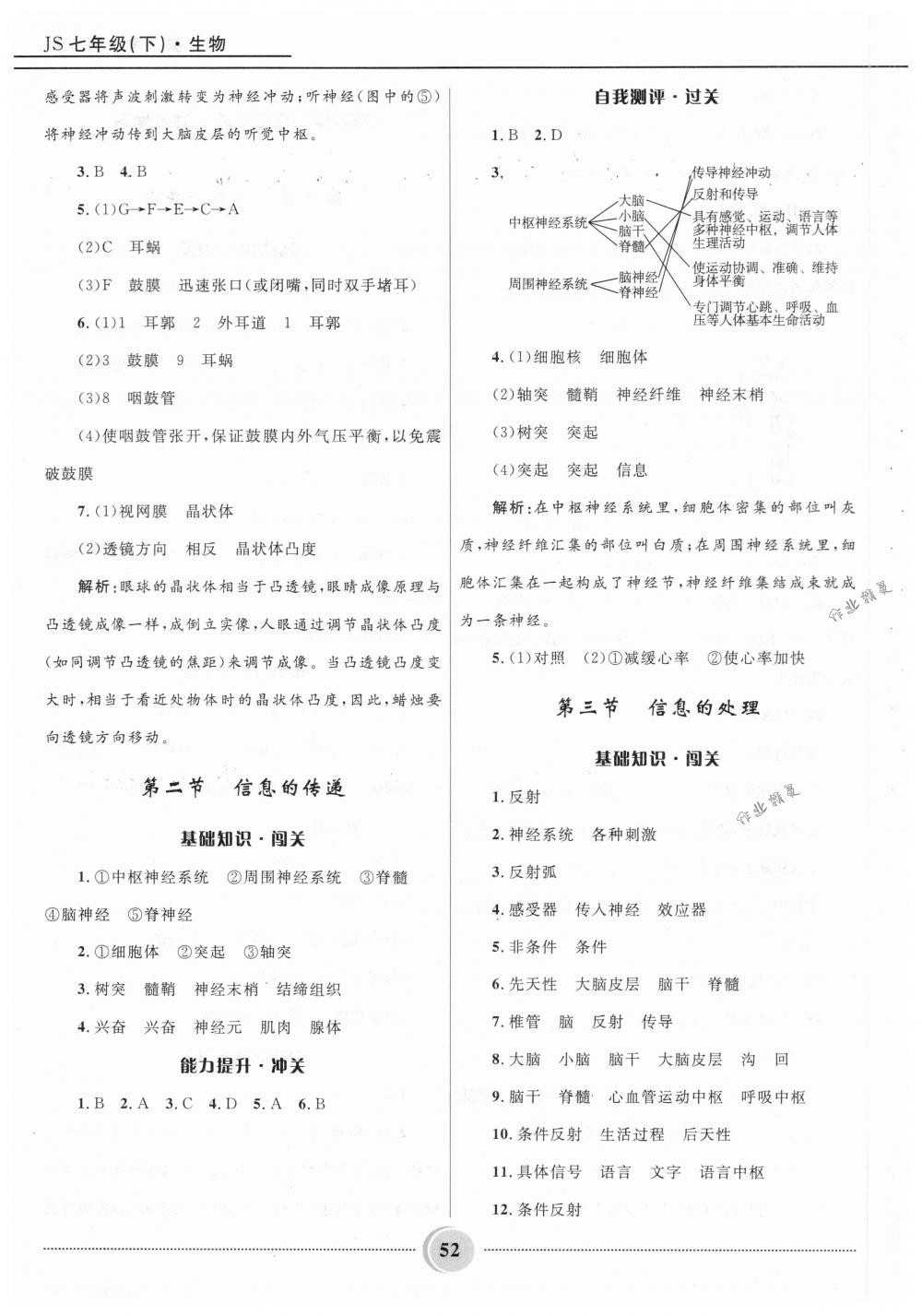 2018年奪冠百分百初中精講精練七年級(jí)生物下冊(cè)冀少版 第13頁(yè)