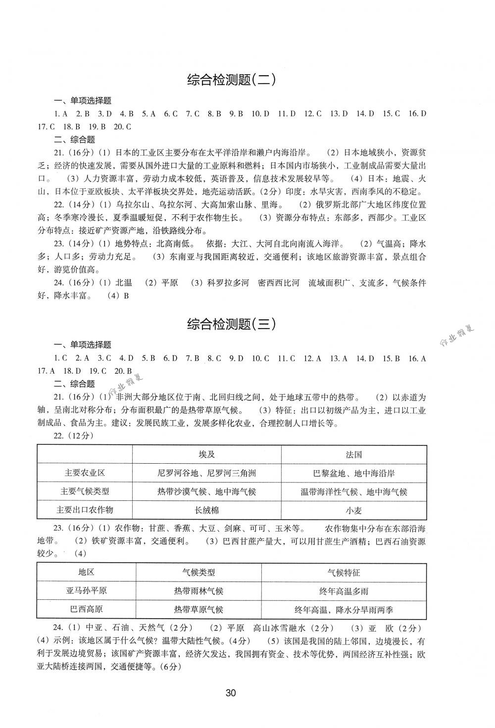 2018年新編助學(xué)讀本七年級(jí)地理下冊(cè)湘教版 第28頁