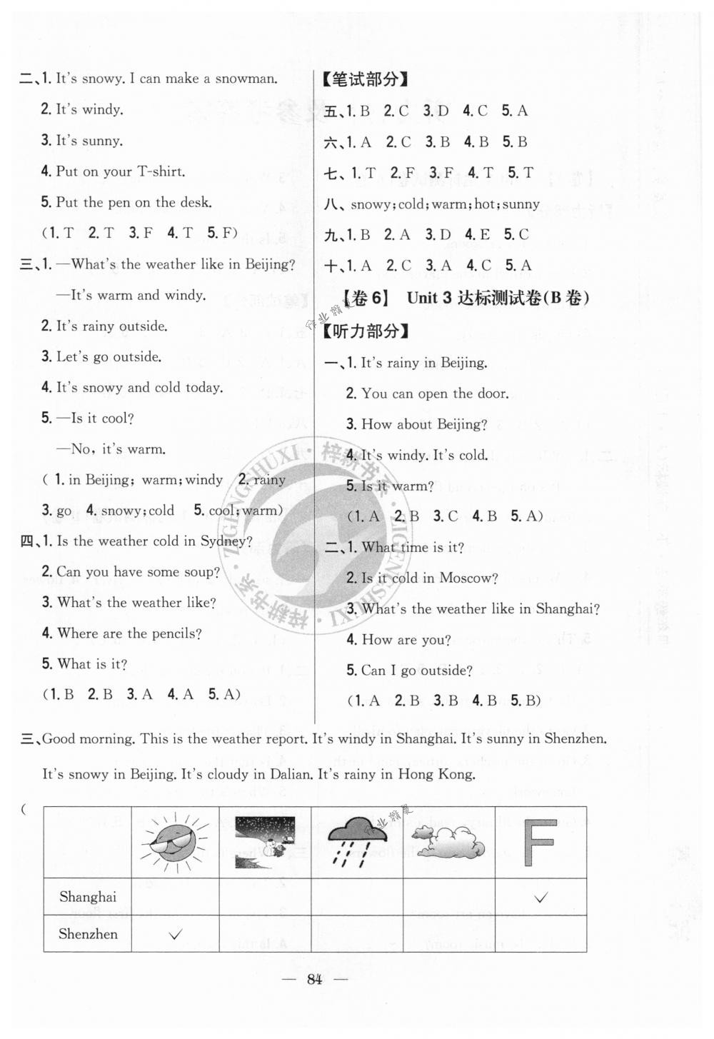 2018年完全考卷四年級(jí)英語(yǔ)下冊(cè)人教PEP版 第4頁(yè)