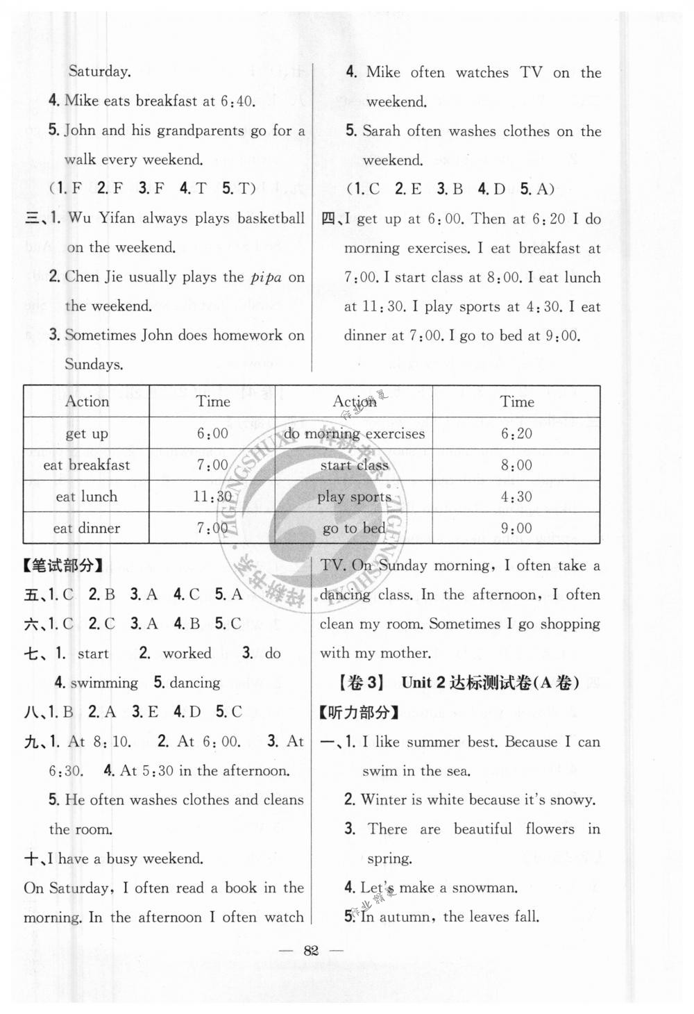 2018年完全考卷五年級英語下冊人教PEP版 第2頁