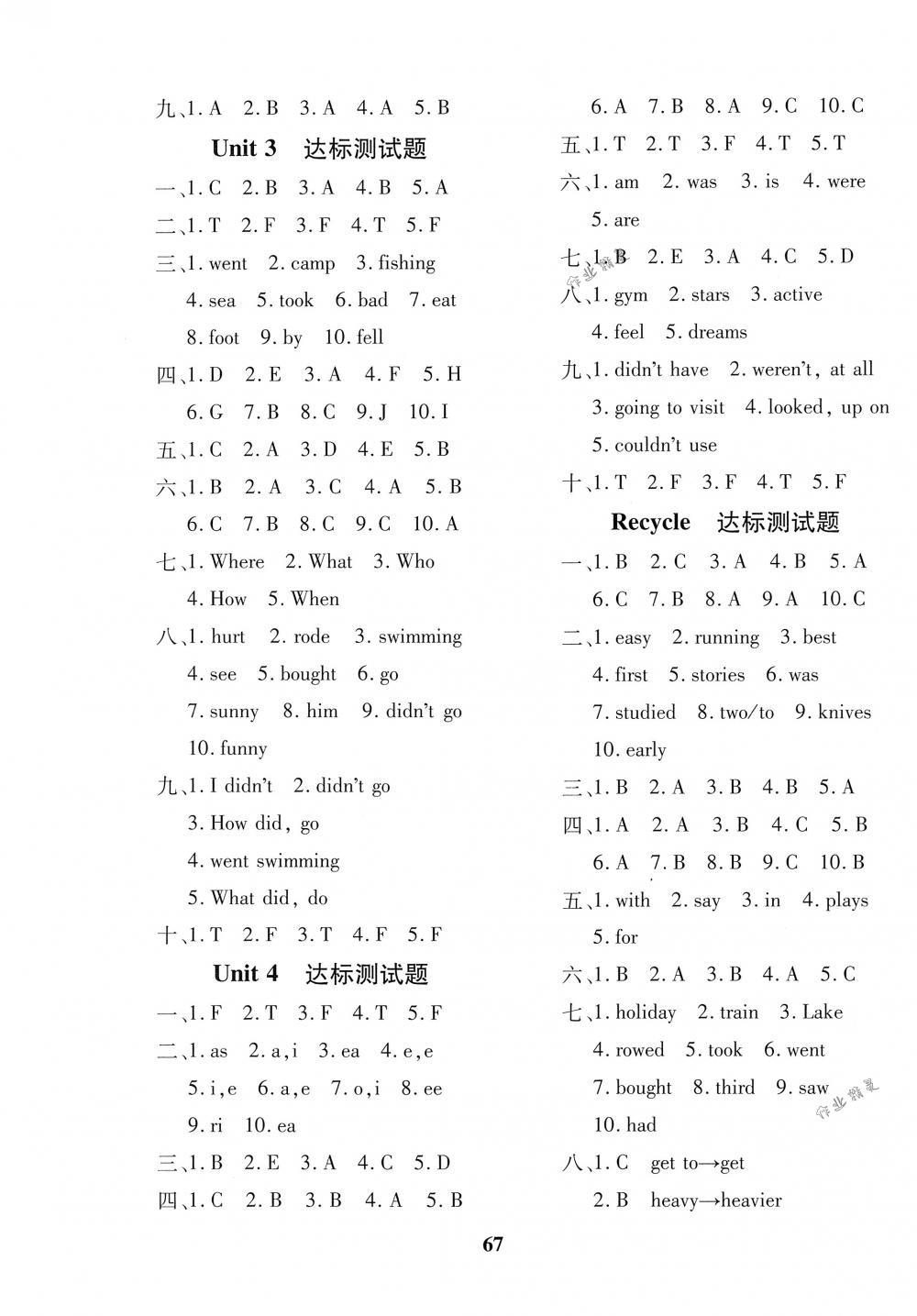 2018年黃岡360度定制密卷六年級(jí)英語(yǔ)下冊(cè)人教PEP版 第3頁(yè)