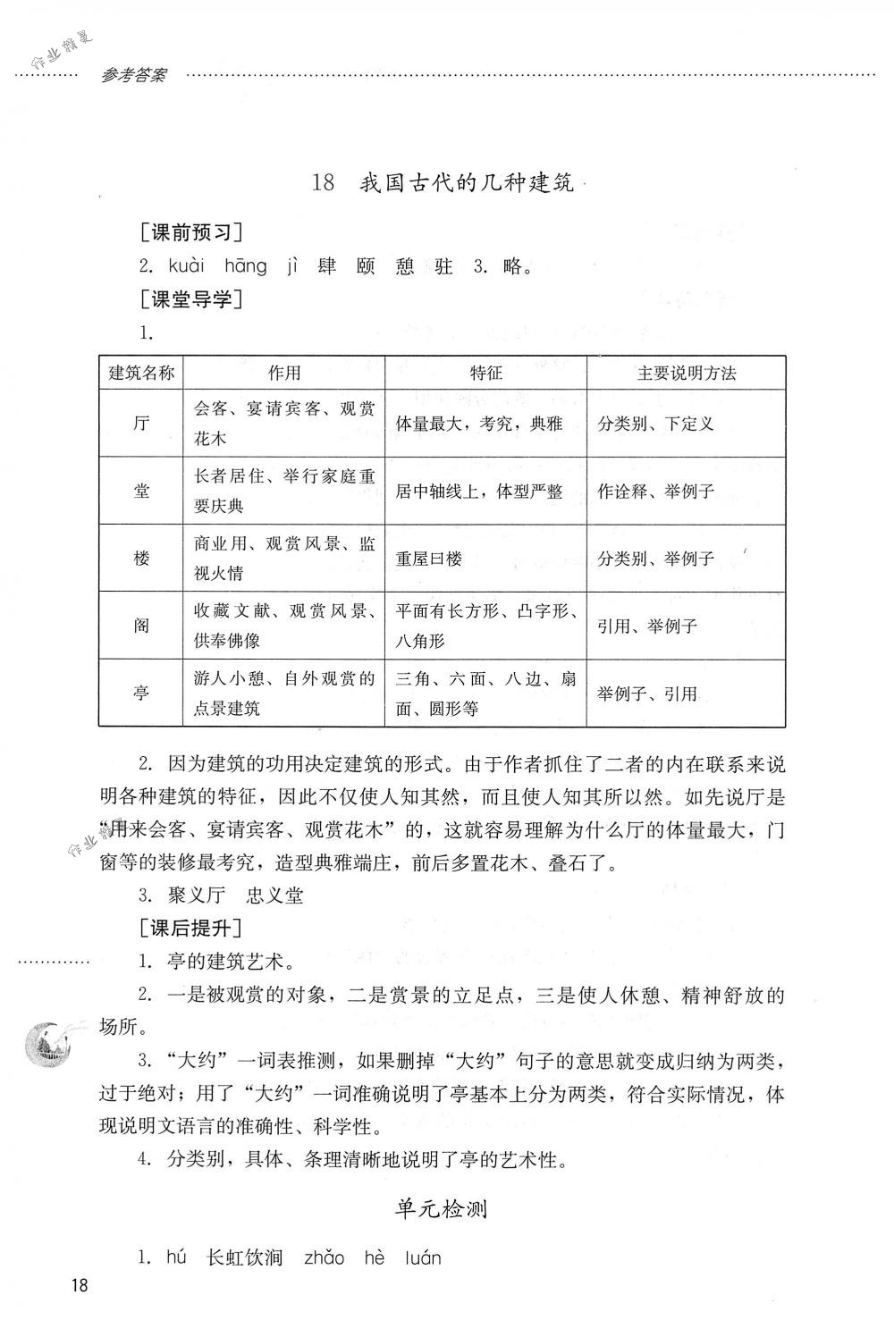 2018年初中課堂同步訓(xùn)練七年級語文下冊魯教版五四制山東文藝出版社 第18頁