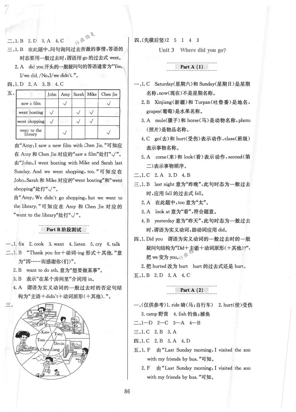 2018年小學(xué)教材全練六年級(jí)英語(yǔ)下冊(cè)人教PEP版 第6頁(yè)