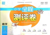 2018年通城學(xué)典小學(xué)全程測評卷六年級數(shù)學(xué)下冊蘇教版江蘇專用