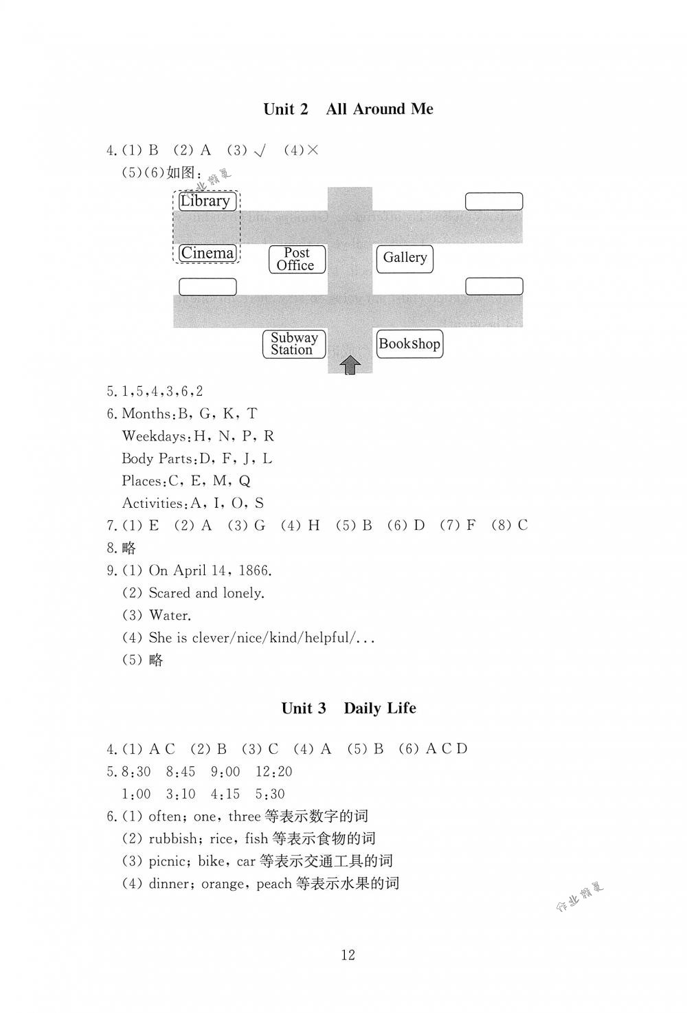 2018年海淀名師伴你學同步學練測六年級英語下冊人教版 第12頁