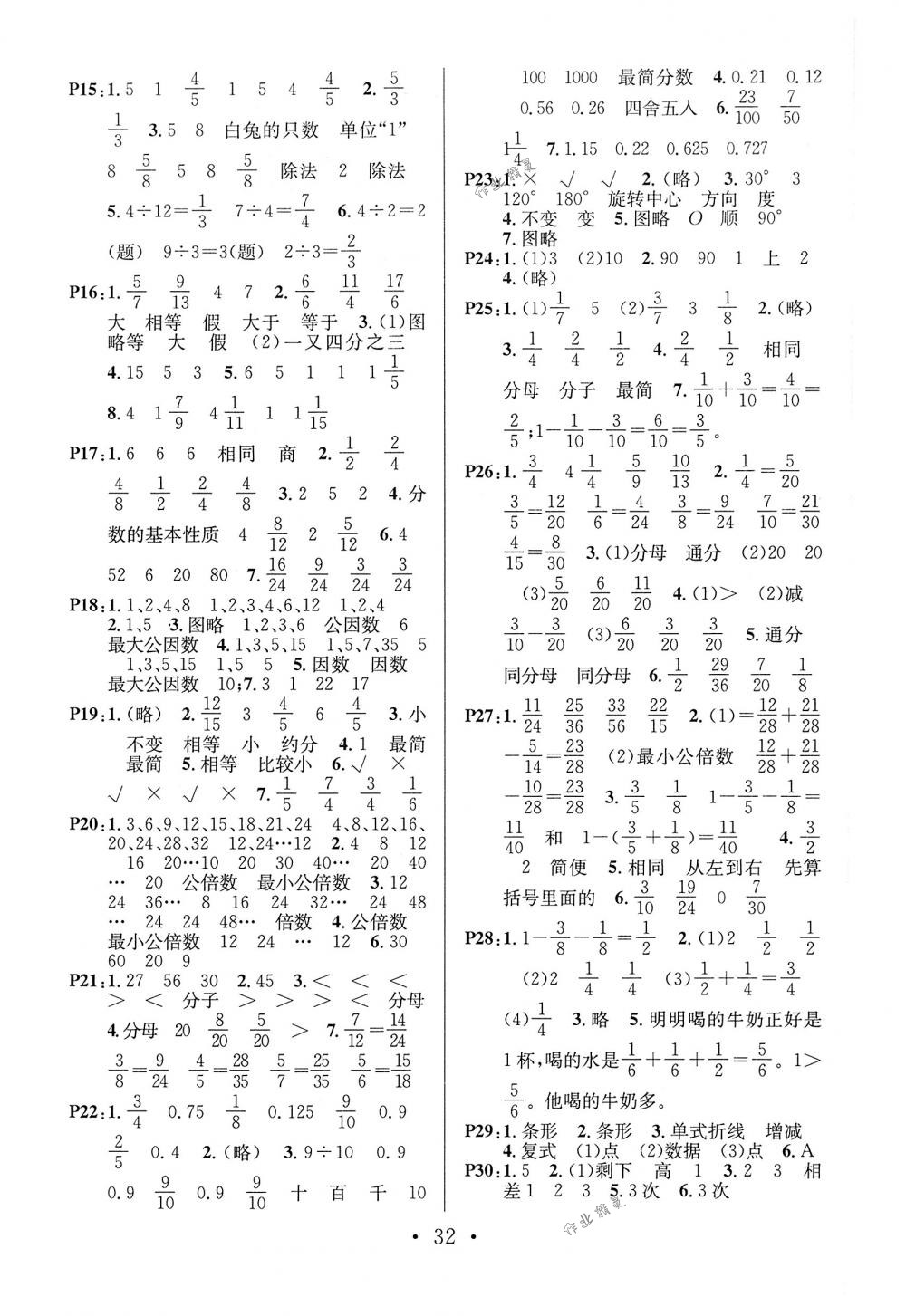 2018年名校課堂五年級數(shù)學(xué)下冊人教版 第10頁