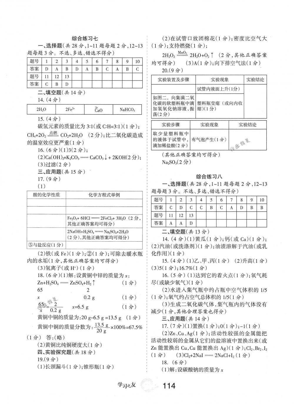 2018年學(xué)習(xí)之友九年級(jí)化學(xué)下冊人教版 第13頁