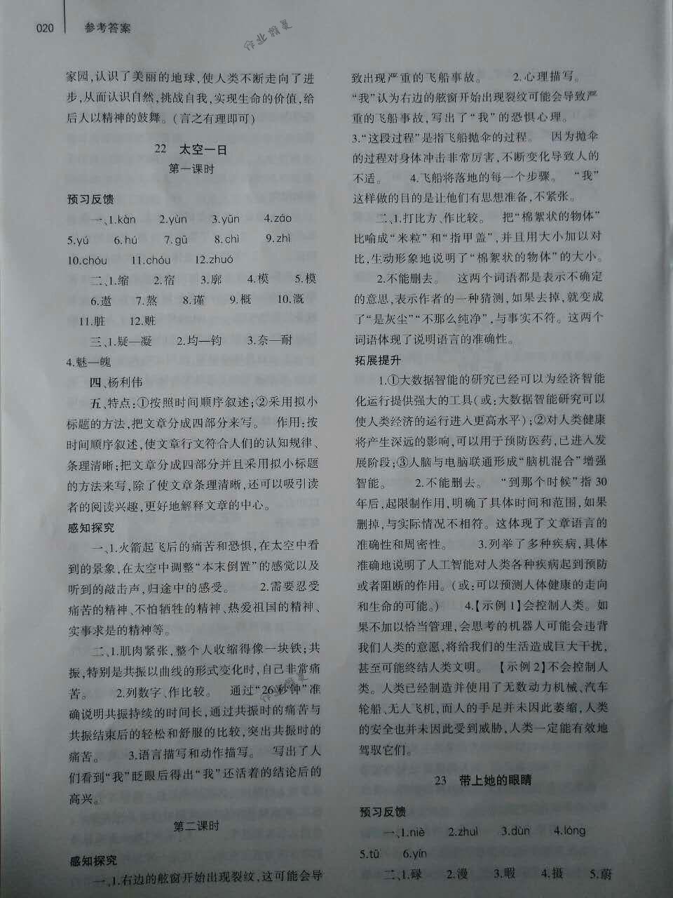 2018年基礎訓練七年級語文下冊人教版僅限河南省使用大象出版社 第20頁