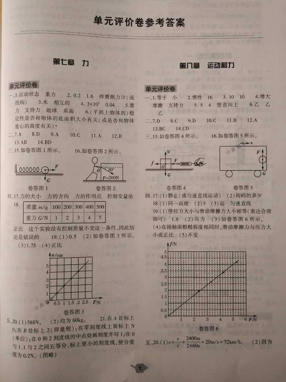 2018年基礎(chǔ)訓(xùn)練八年級(jí)物理下冊(cè)人教版大象出版社 第18頁