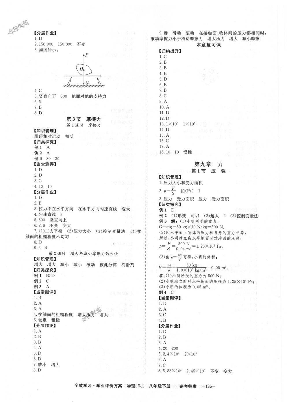 2018年全效學(xué)習(xí)八年級物理下冊人教版 第3頁