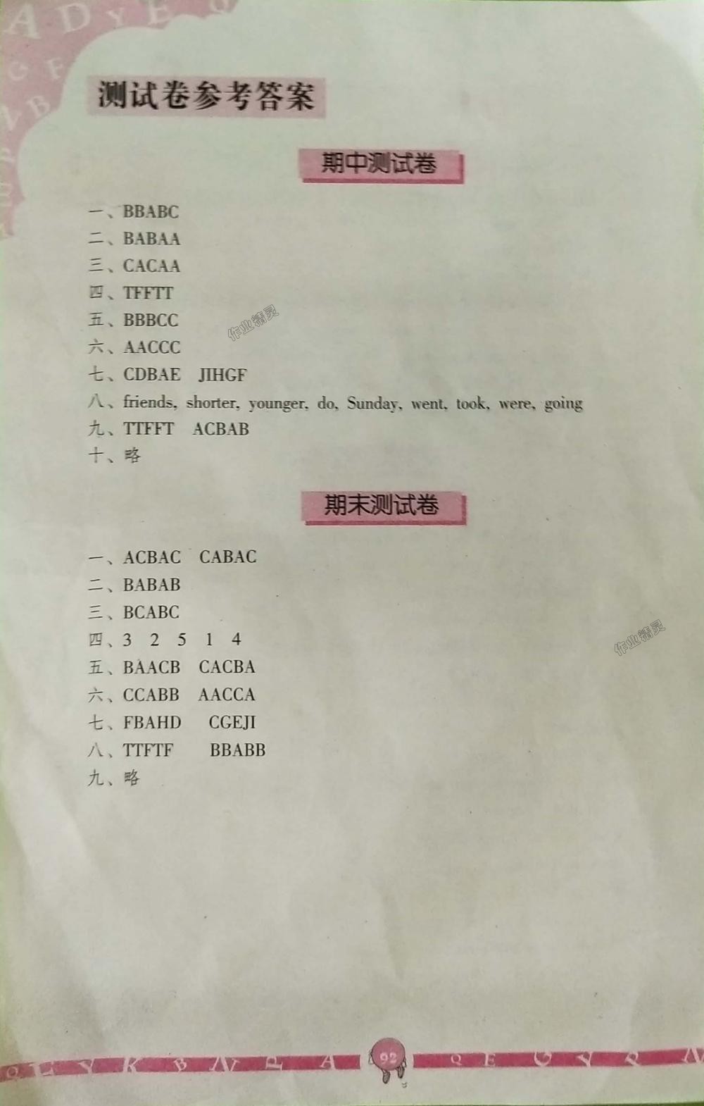 2018年英語(yǔ)學(xué)習(xí)與鞏固六年級(jí)下冊(cè)人教版三起 第10頁(yè)