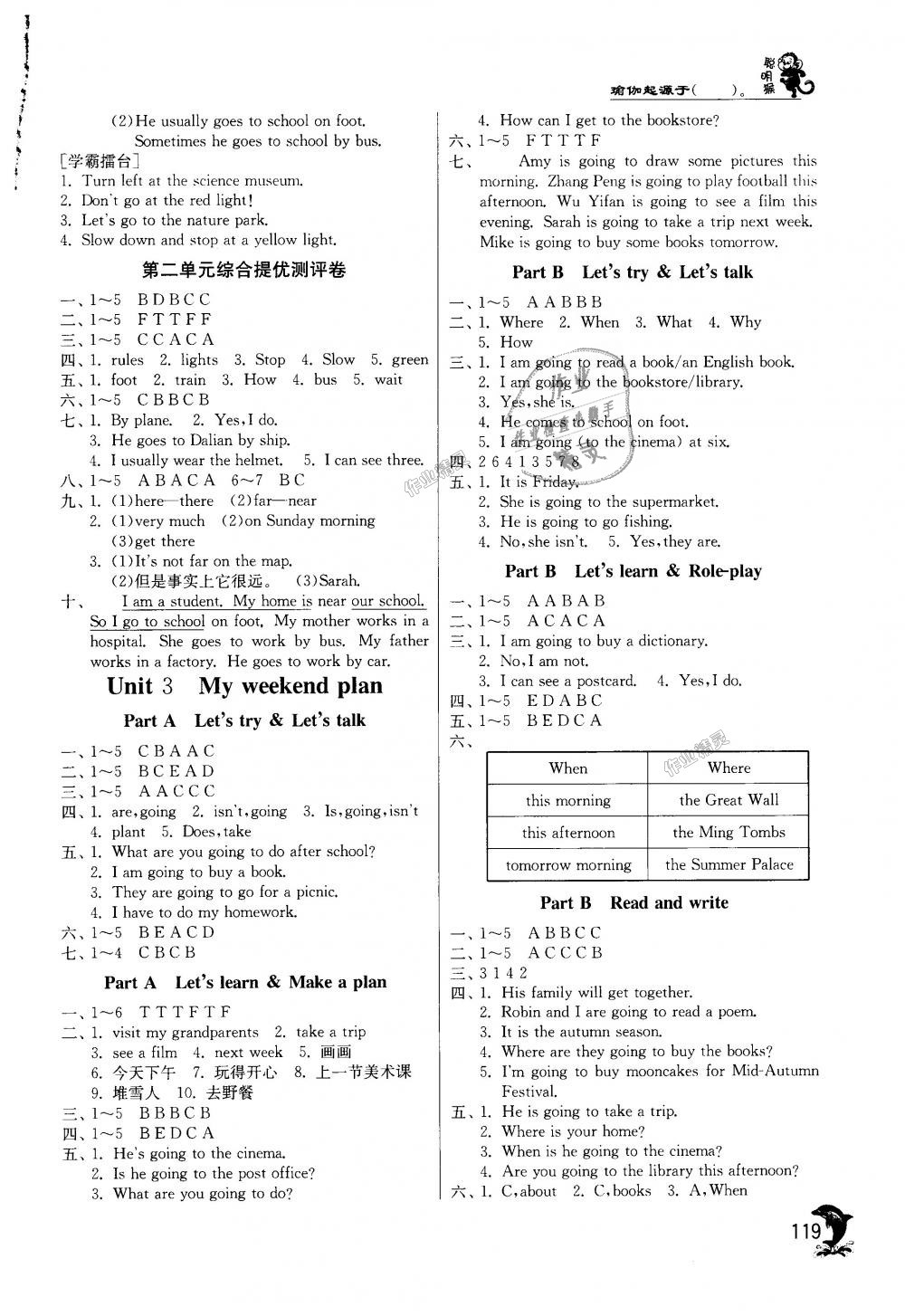 2018年實驗班提優(yōu)訓(xùn)練六年級英語上冊人教PEP版 第3頁