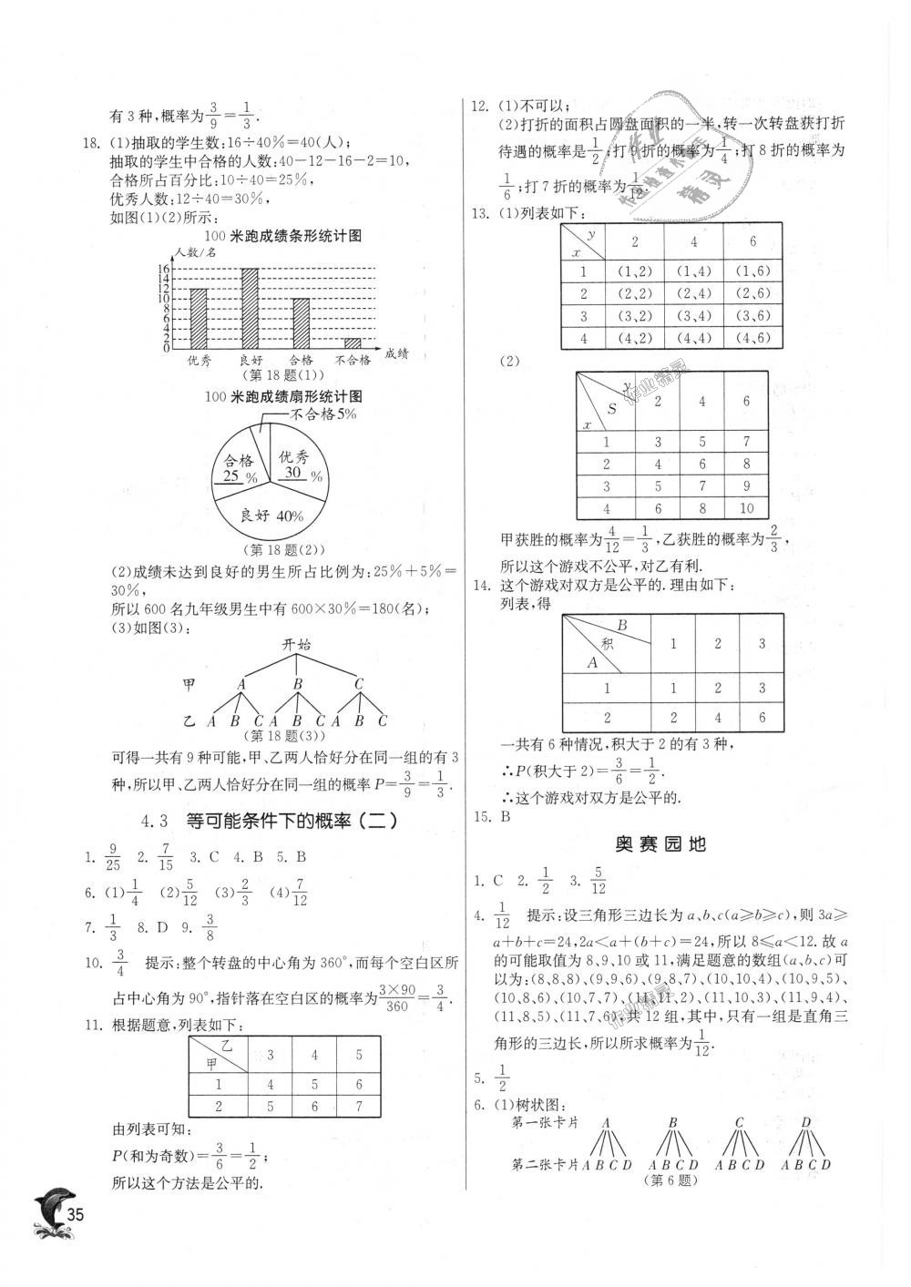 2018年實驗班提優(yōu)訓練九年級數(shù)學上冊蘇科版 第35頁