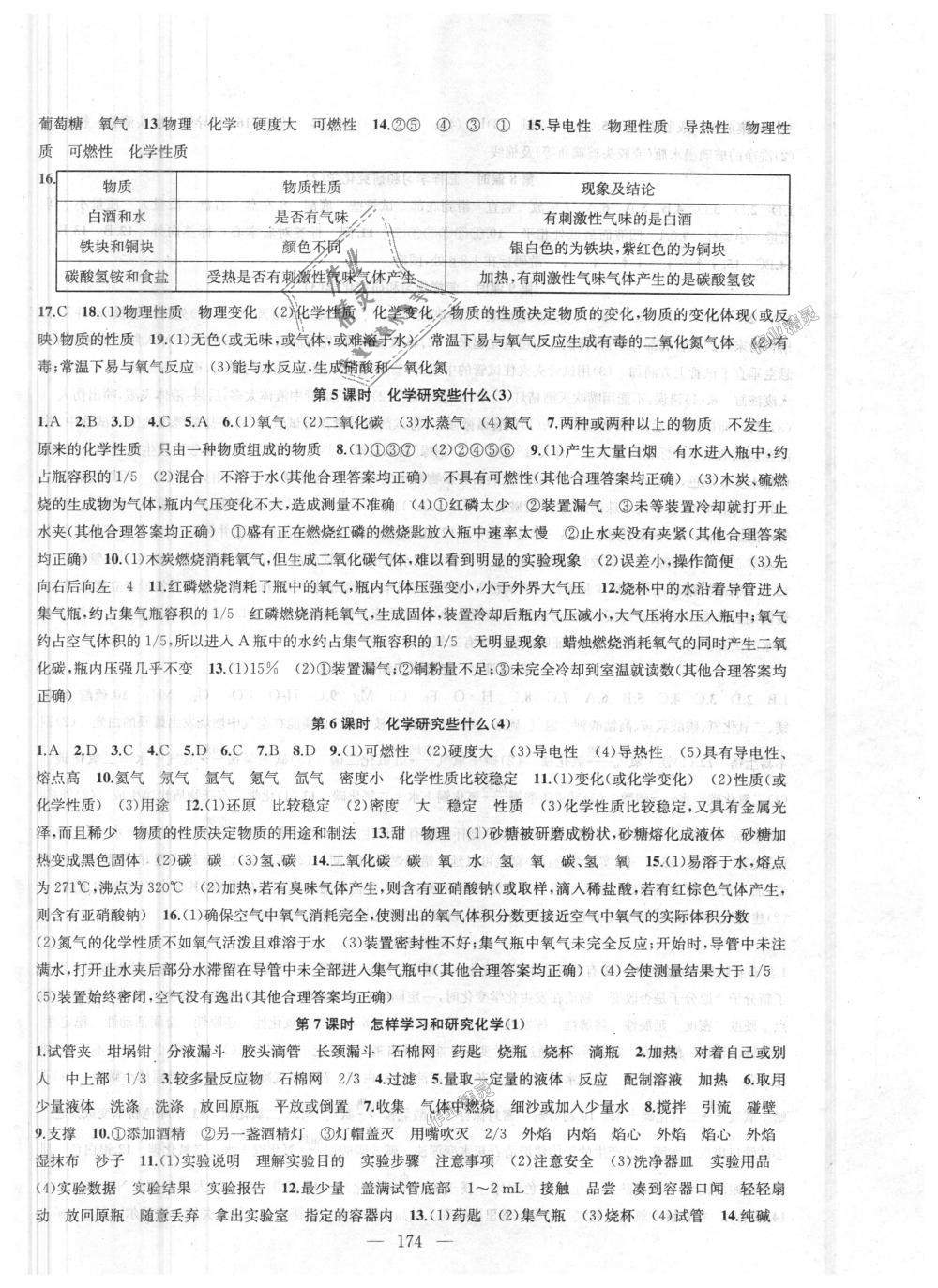 2018年金鑰匙1加1課時作業(yè)加目標(biāo)檢測九年級化學(xué)上冊上海版 第2頁