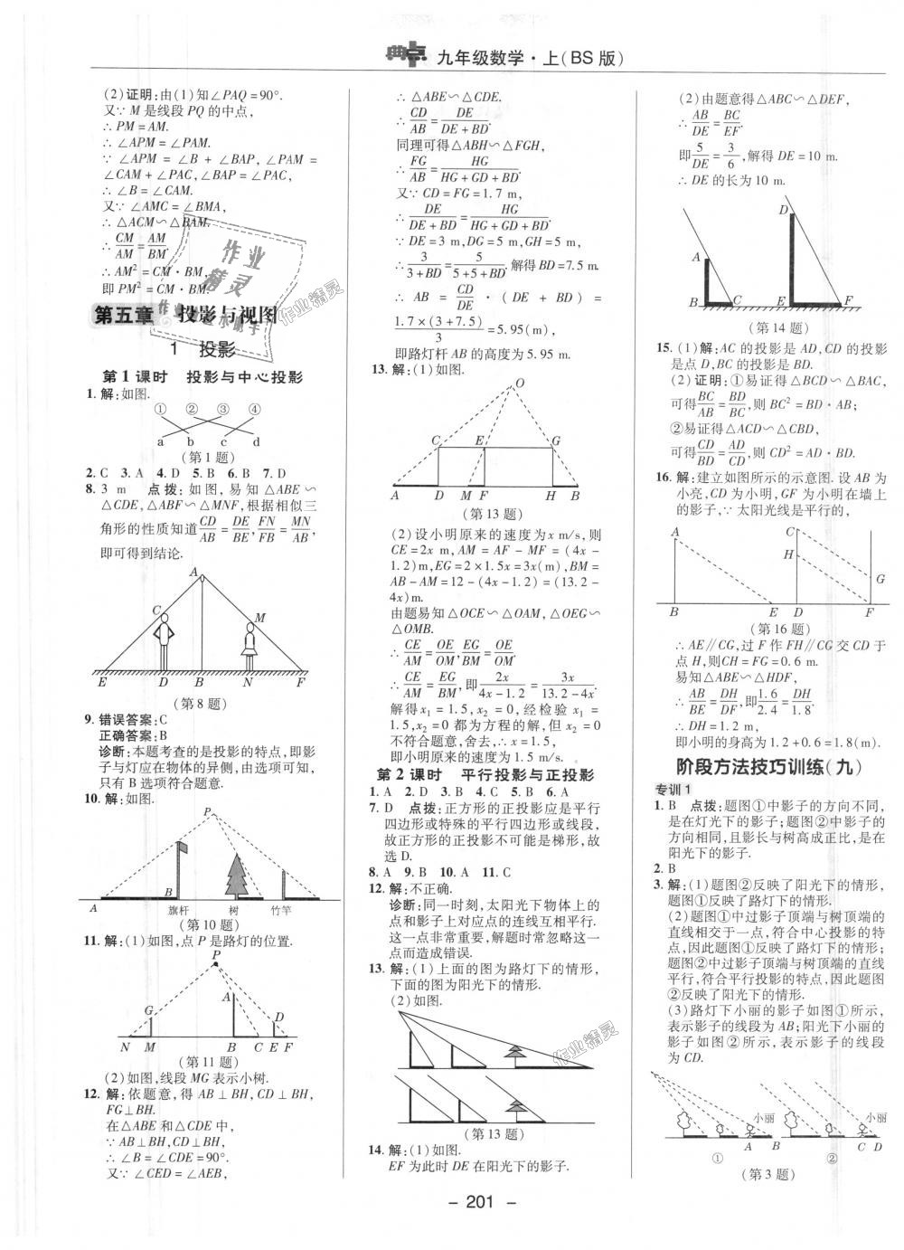 2018年綜合應(yīng)用創(chuàng)新題典中點(diǎn)九年級數(shù)學(xué)上冊北師大版 第33頁