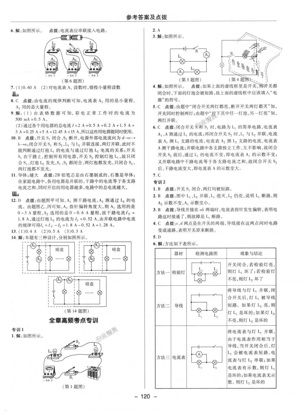 2018年綜合應(yīng)用創(chuàng)新題典中點(diǎn)九年級(jí)物理上冊(cè)人教版 第11頁(yè)